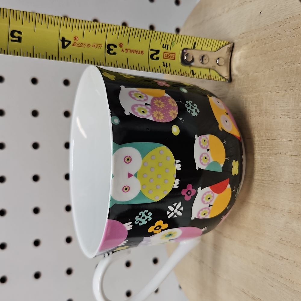 OWLS By Creative Tops Ltd Ceramic Colorful Mug 4.25"  16 oz - Picture 10 of 10